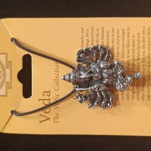 8-armed GANESHA pendant, Brand New With Black Cord